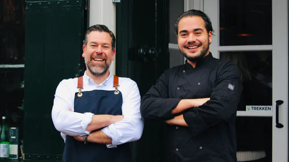 Alberts Eten en Drinken, Jeroen de Greef en Mitchell Andriesse